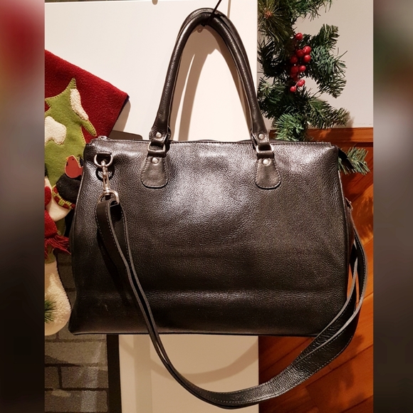HidesHandcrafted Canada Leather Satchel - Picture 3 of 6